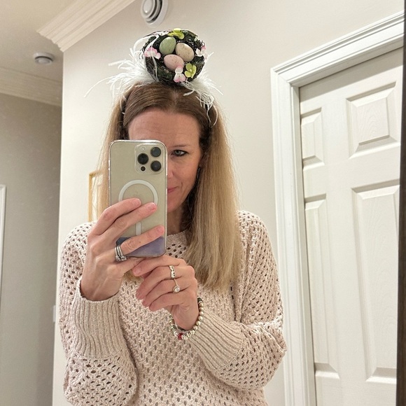 Hand Crafted Easter Bird’s Nest Headband - Picture 2 of 3